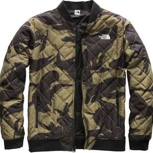 The North Face Men's Jester Camo Reversible Insulated Bomber Jacket large
